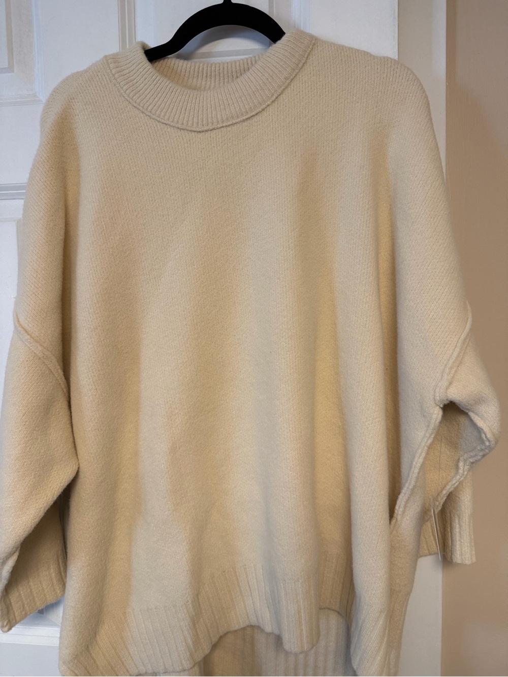 Free People Easy Street Tunic in Cream, size small.